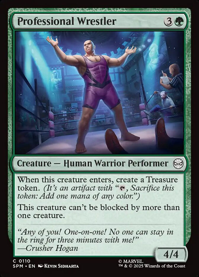 Professional Wrestler (SPM) (110)