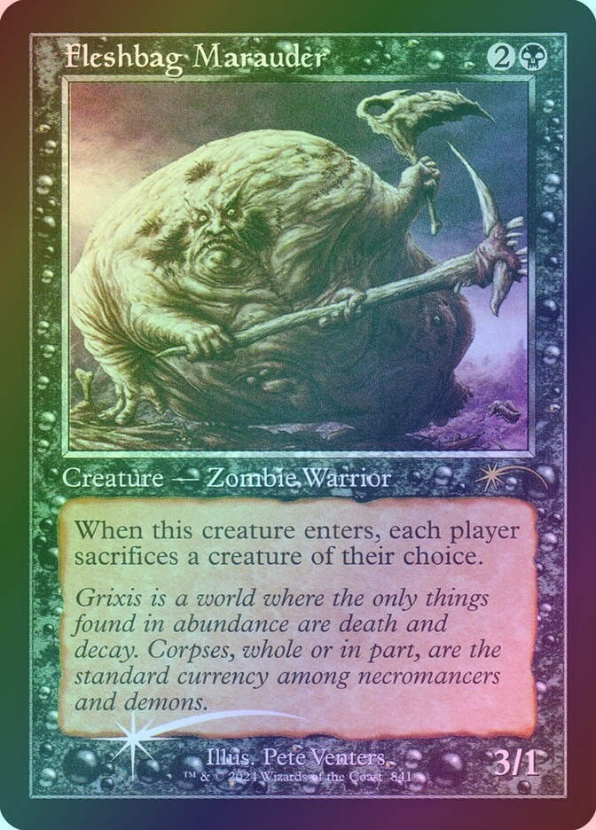 Fleshbag Marauder (SLD) (841) / Foil