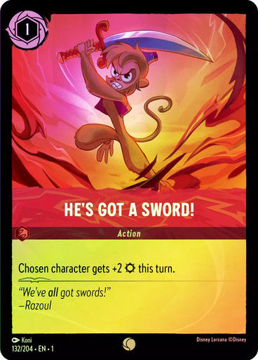 He's Got a Sword! (LOR_TFC) / Foil
