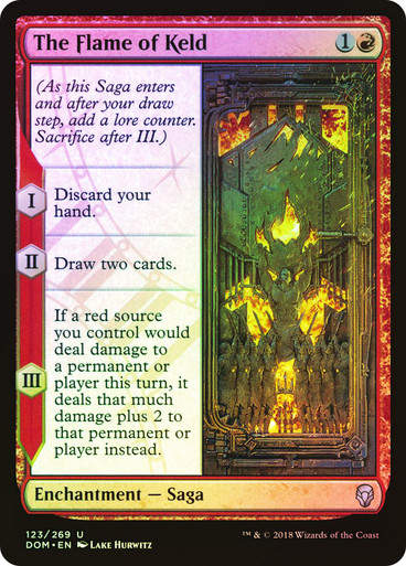 The Flame of Keld (DOM) (123) / Foil