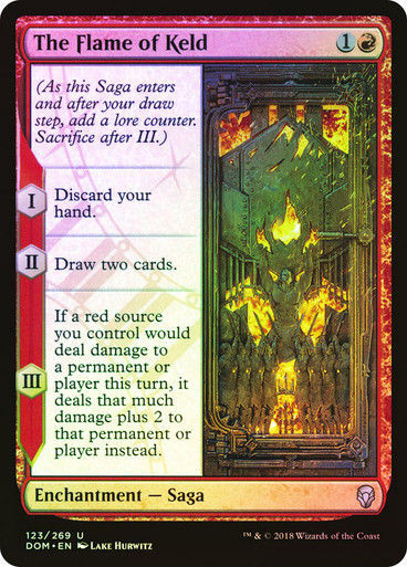The Flame of Keld (DOM) (123) / Foil