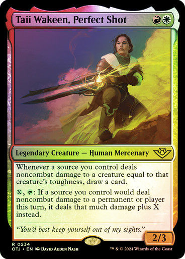 Taii Wakeen, Perfect Shot (otj) (234) / Foil