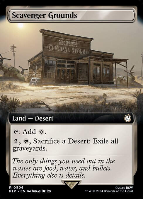 Scavenger Grounds (pip) (506) / Extended Art
