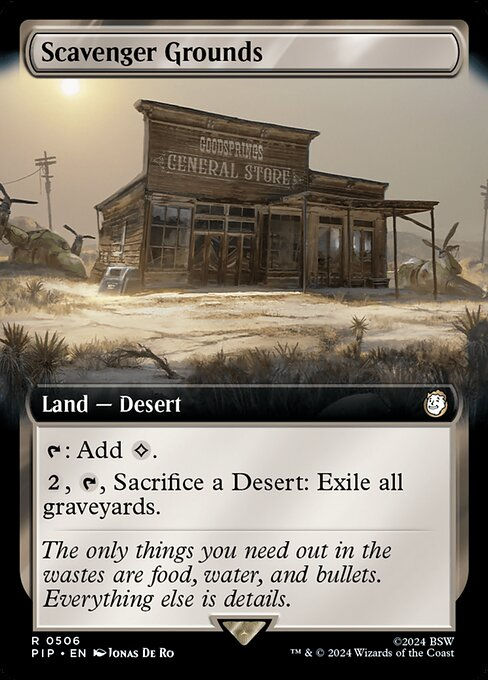 Scavenger Grounds (pip) (506) / Extended Art
