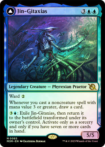 Jin-Gitaxias // The Great Synthesis (mom) / Foil