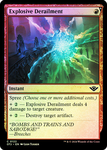 Explosive Derailment (otj) (122) / Foil