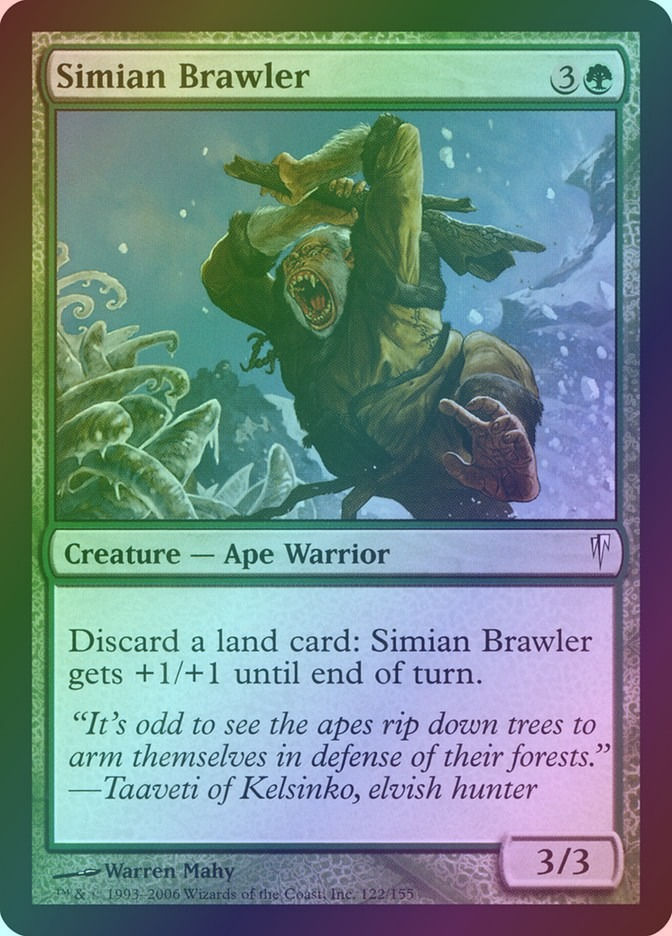 Simian Brawler (CSP) (122) / Foil