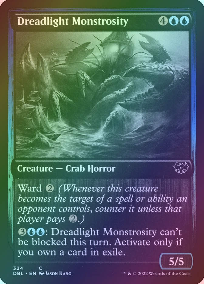 Dreadlight Monstrosity (DBL) (324) / Foil