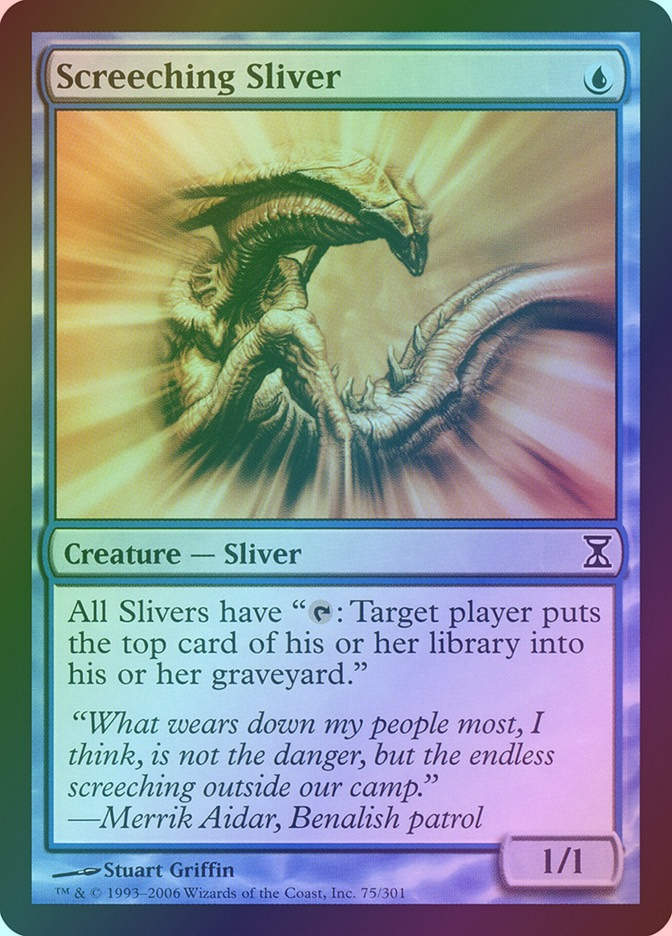 Screeching Sliver (TSP) (75) / Foil