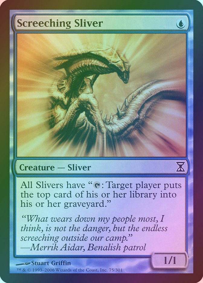 Screeching Sliver (TSP) (75) / Foil