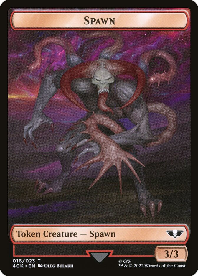 Spawn // Blue Horror (T40K) (16 // 20) — cara 1 de 2