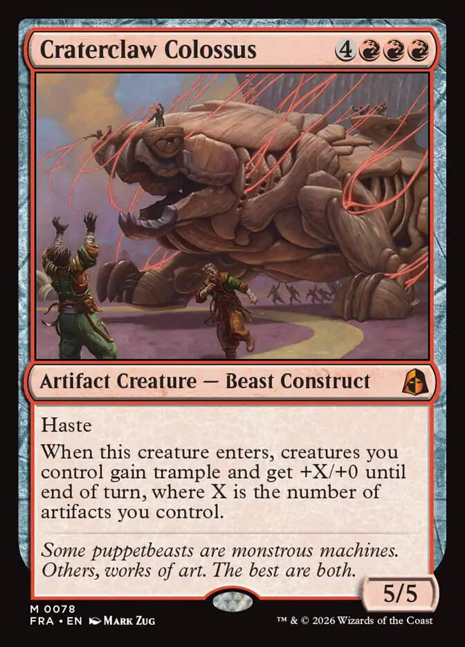 Craterclaw Colossus (FRA) (78)