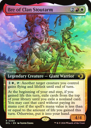 Bre of Clan Stoutarm (ECL) (369) / Extended Art / Foil