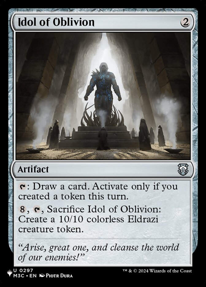 Idol of Oblivion (PLST) (M3C-297)