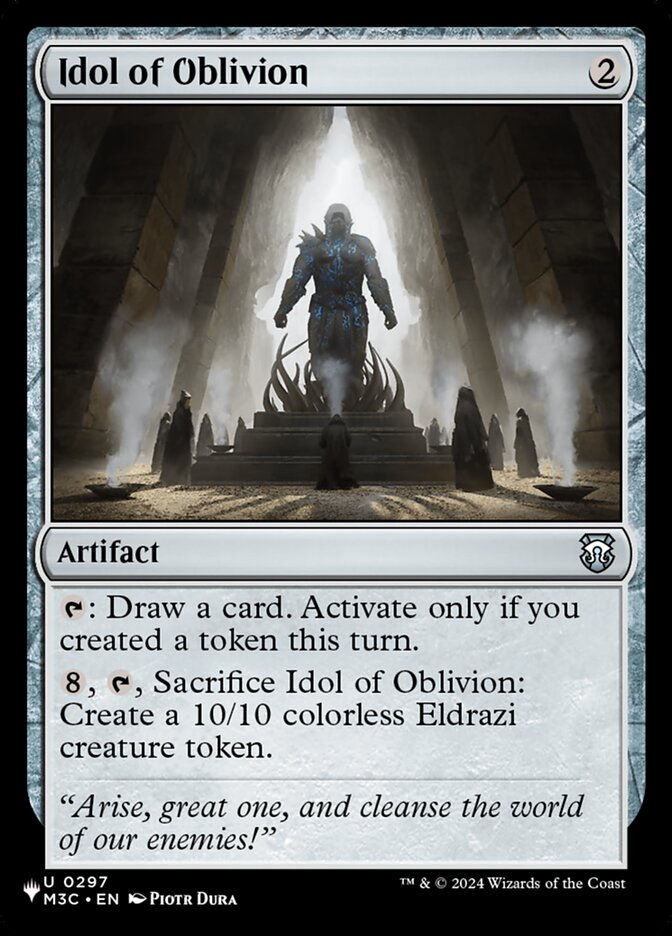 Idol of Oblivion (PLST) (M3C-297)