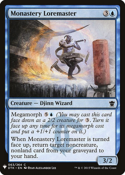 Monastery Loremaster (PLST) (DTK-63)