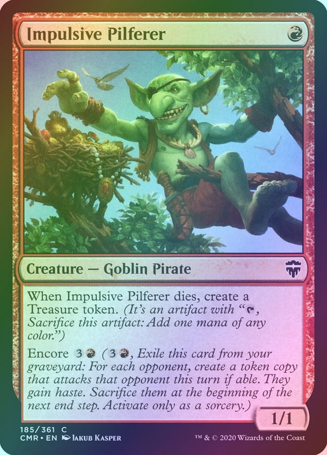 Impulsive Pilferer (CMR) (185) / Foil