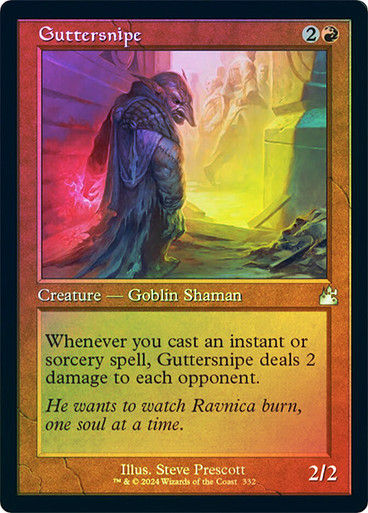 Guttersnipe (rvr) (332) / Retro / Foil