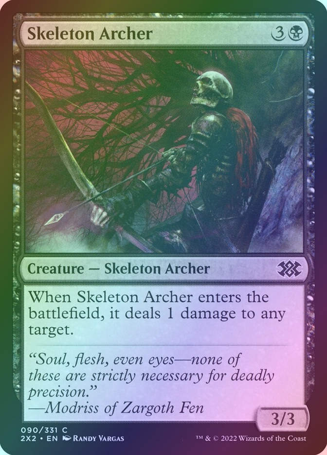 Skeleton Archer (2X2) (90) / Foil