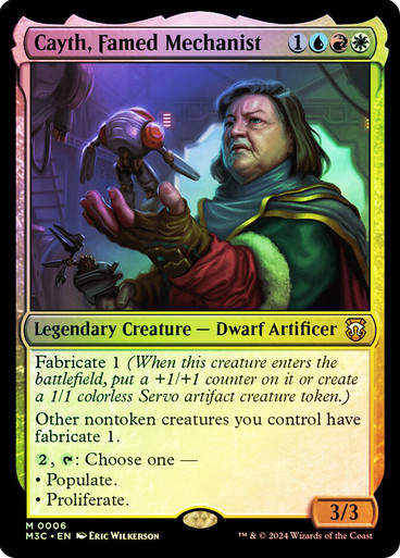 Cayth, Famed Mechanist (m3c) (6) / Foil