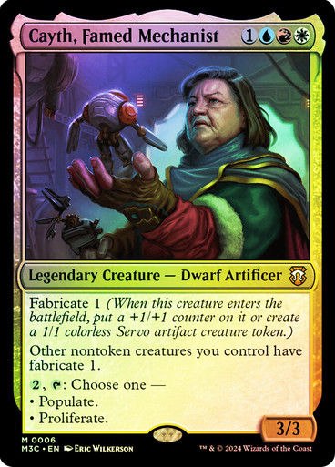Cayth, Famed Mechanist (m3c) (6) / Foil