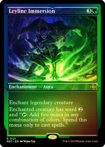 Leyline Immersion (MAT) / Foil Etched