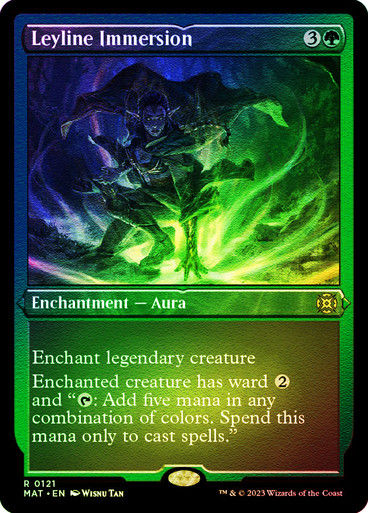 Leyline Immersion (MAT) / Foil Etched