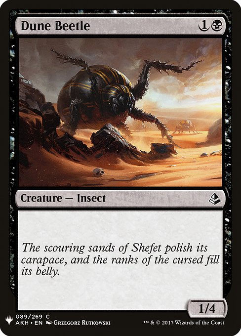 Dune Beetle (PLST) (AKH-89)
