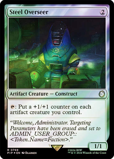Steel Overseer (pip) (769) / Surge Foil