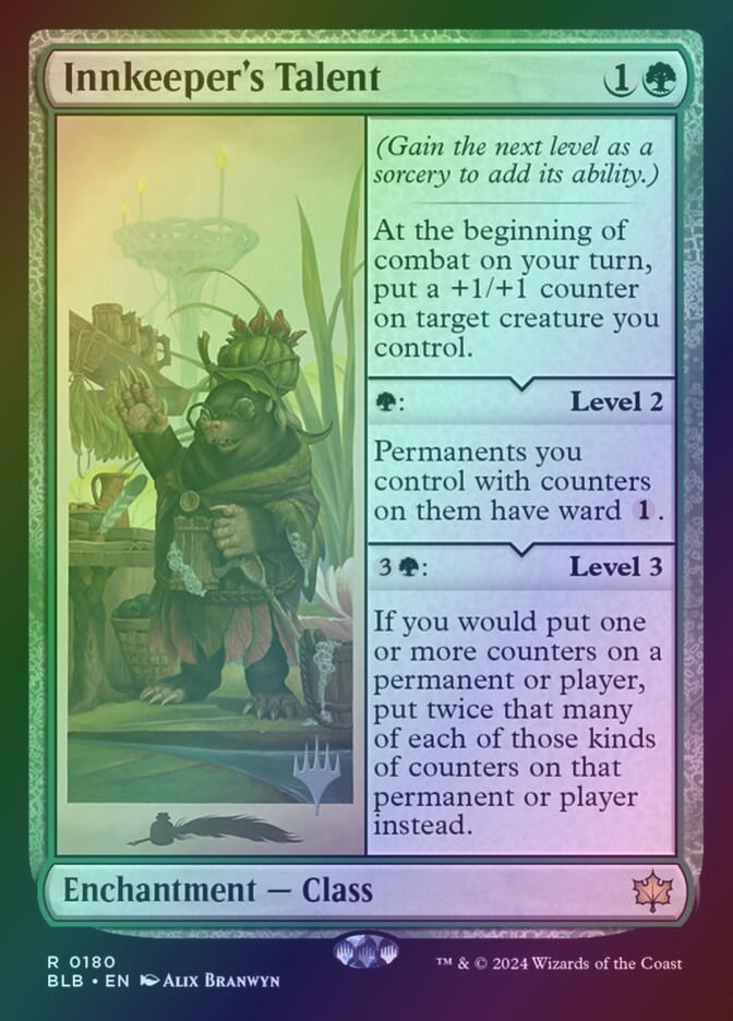 Innkeeper's Talent (PBLB) (180p) / Foil
