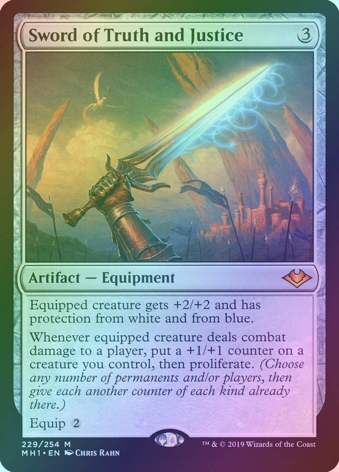 Sword of Truth and Justice (MH1) (229) / Foil