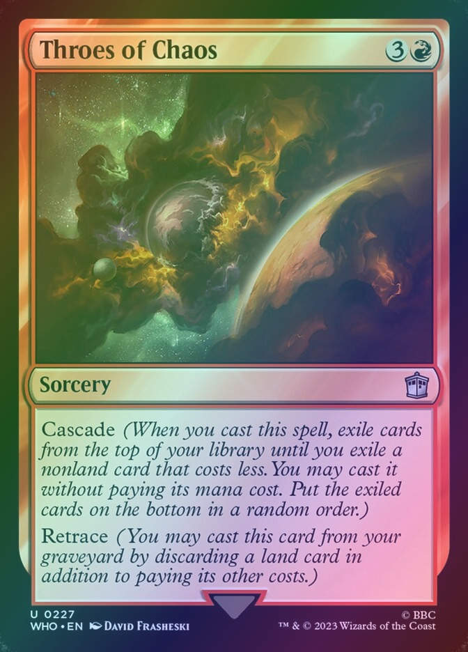Throes of Chaos (WHO) (227) / Foil