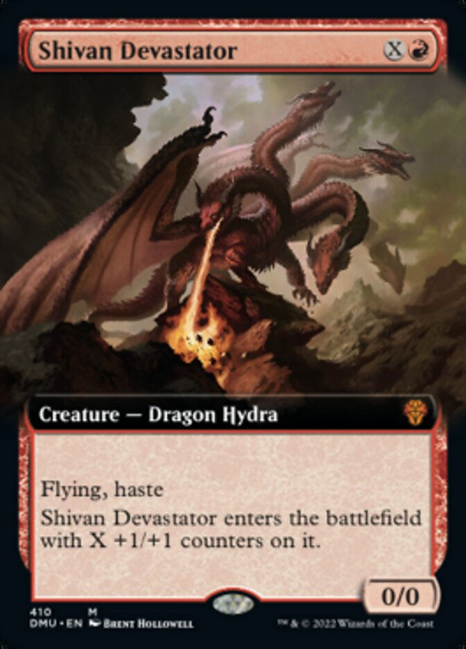 Shivan Devastator (DMU) / Extended Art