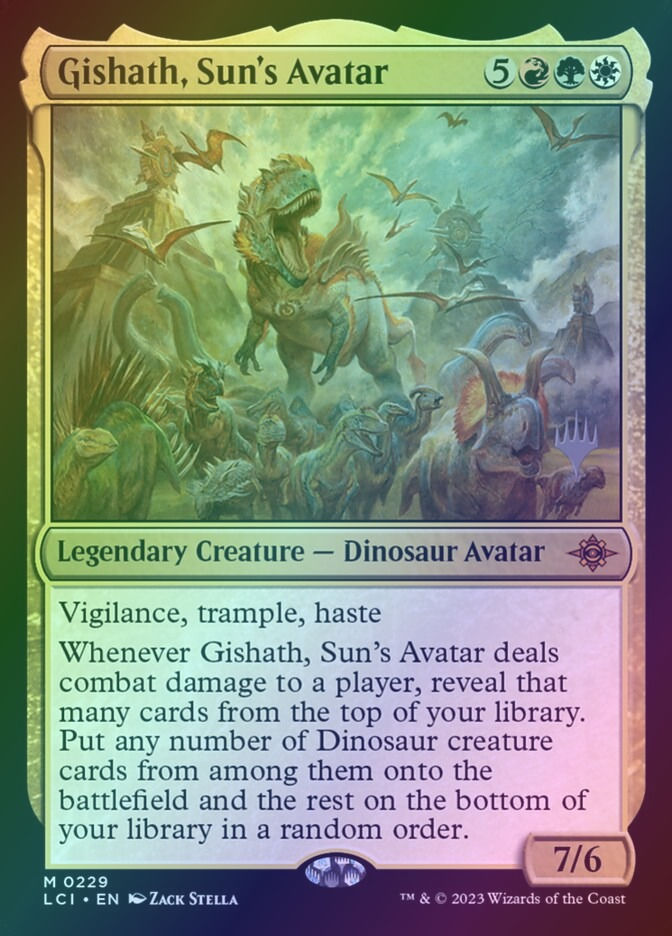 Gishath, Sun's Avatar (PLCI) (229p) / Foil