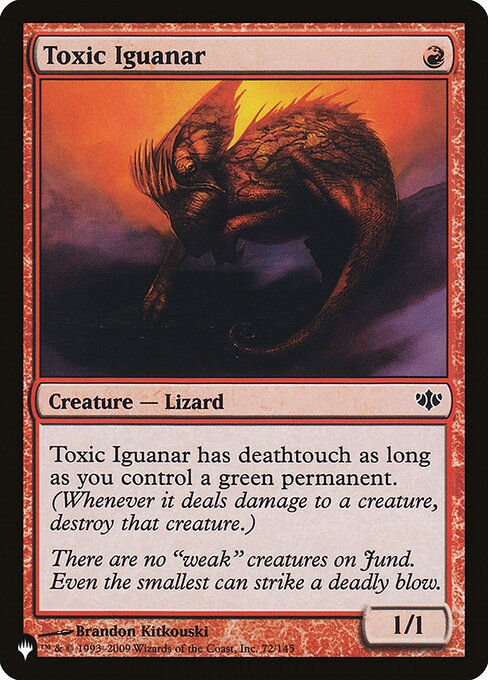Toxic Iguanar (PLST) (CON-72)