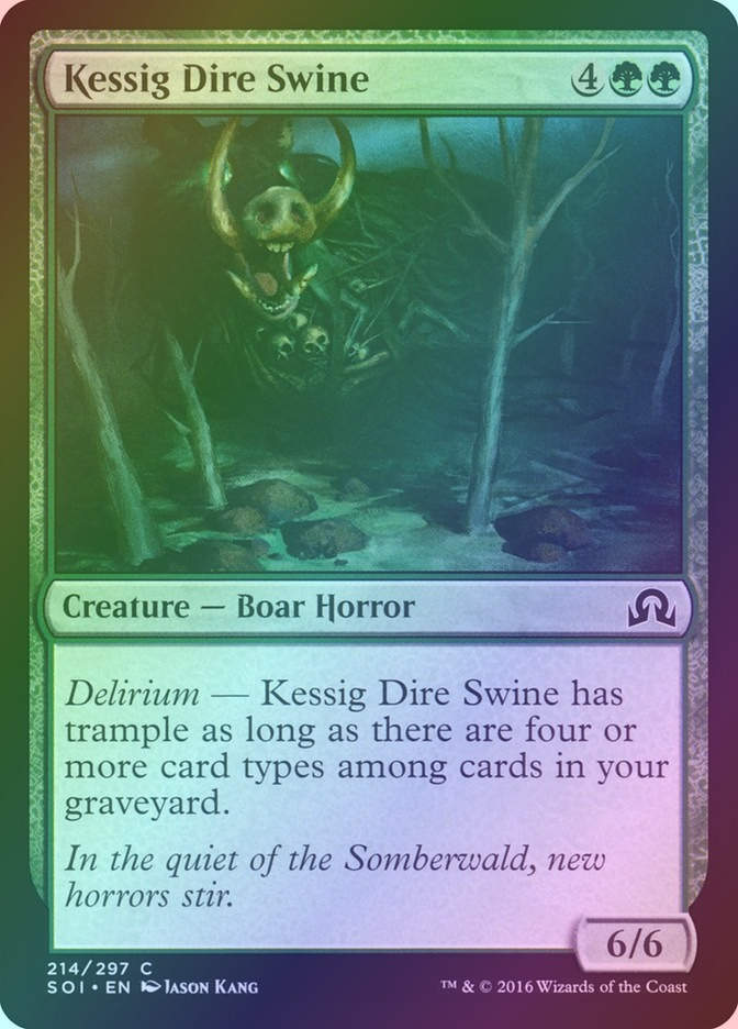 Kessig Dire Swine (SOI) (214) / Foil