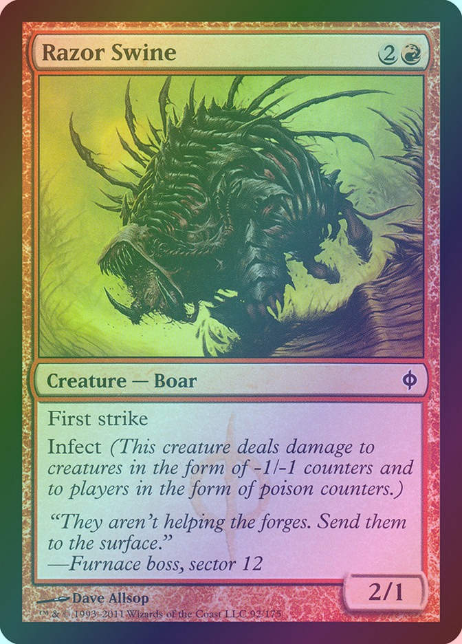 Razor Swine (NPH) (92) / Foil