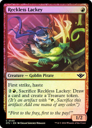 Reckless Lackey (otj) (140) / Foil