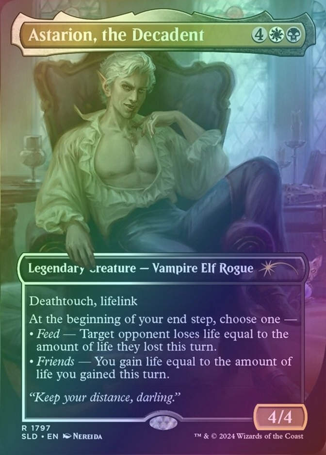 Astarion, the Decadent (SLD) (1797) / Borderless / Foil