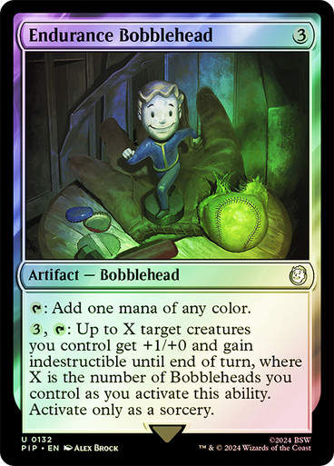 Endurance Bobblehead (pip) (132) / Foil