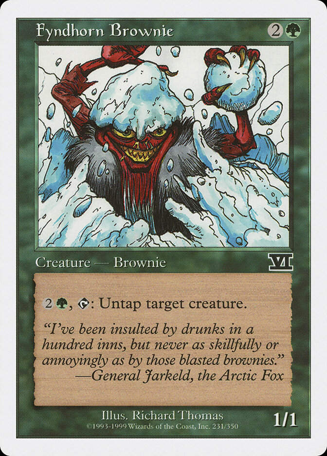 Fyndhorn Brownie (6ED) (231)