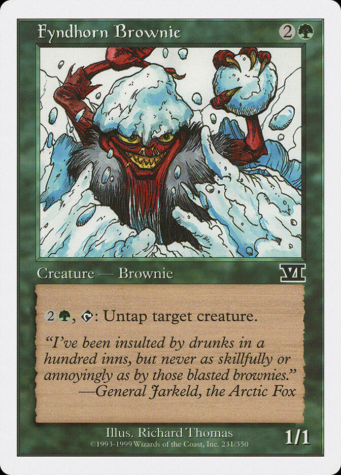 Fyndhorn Brownie (6ED) (231)