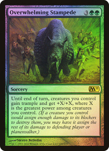 Overwhelming Stampede (M11) / Foil