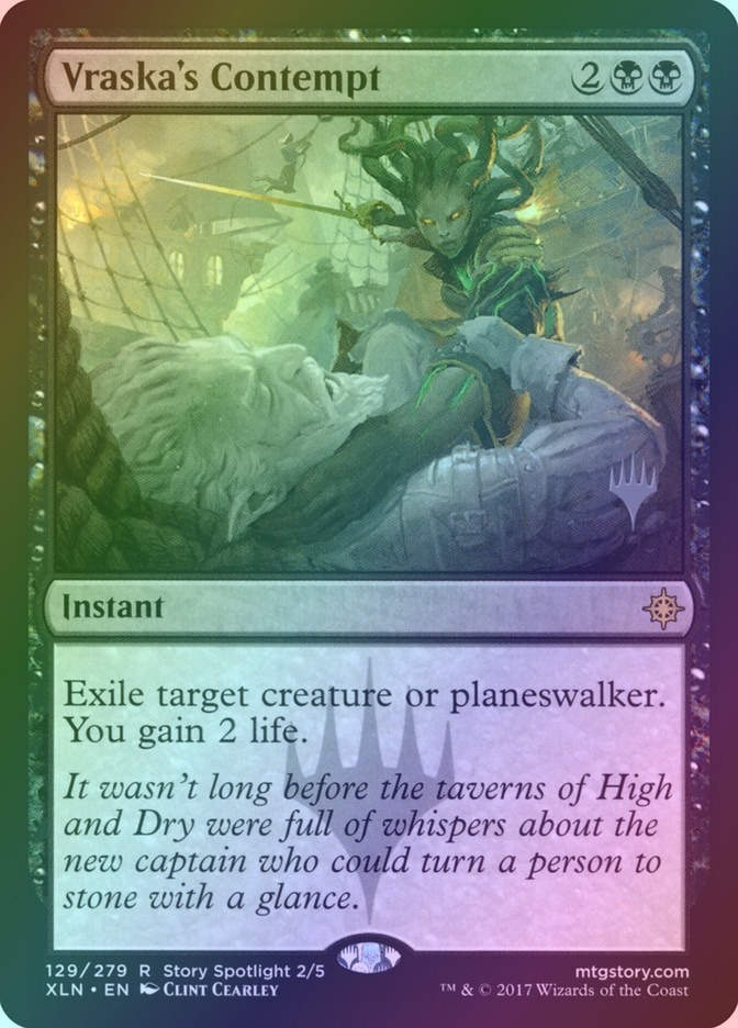 Vraska's Contempt (PXLN) (129p) / Foil