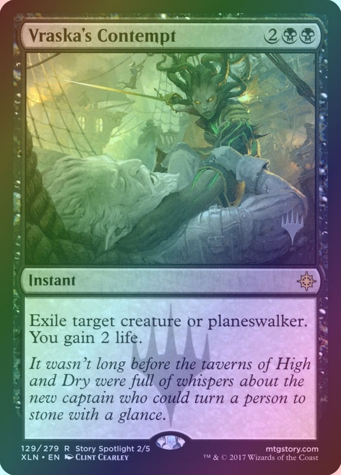 Vraska's Contempt (PXLN) (129p) / Foil