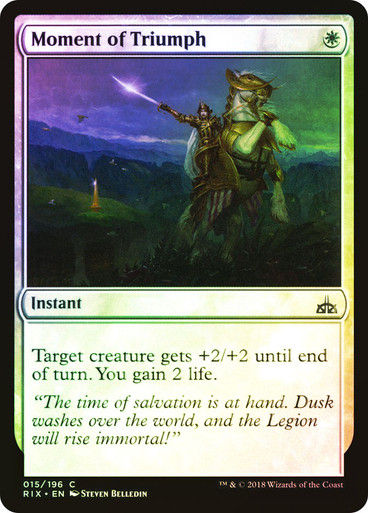 Moment of Triumph (RIX) (15) / Foil