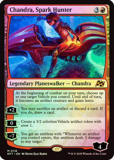 Chandra, Spark Hunter (DFT) (116) / Foil