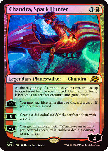 Chandra, Spark Hunter (DFT) (116) / Foil