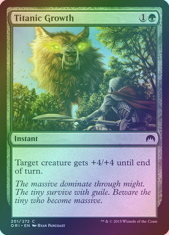 Titanic Growth (ORI) (201) / Foil