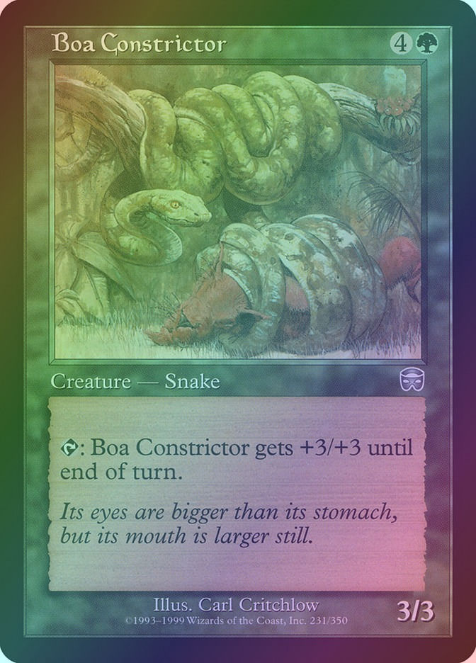 Boa Constrictor (MMQ) (231) / Foil